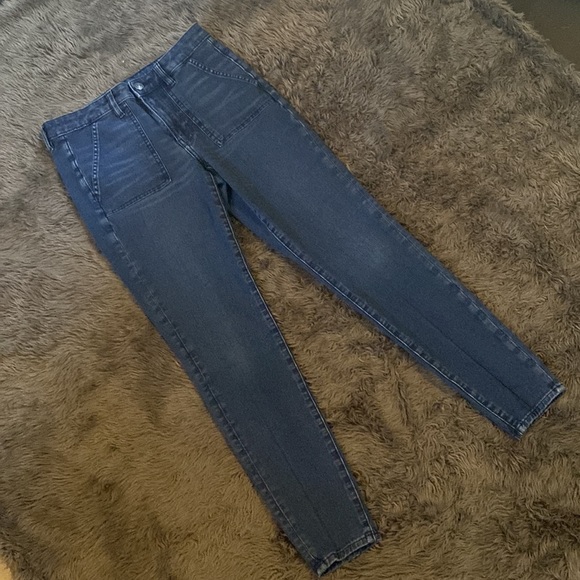 American Eagle super hi rise trouser jeggings size woman’s 6 - Picture 2 of 10